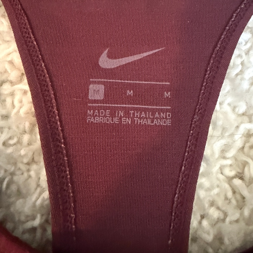 Nike Air Burgundy Tank Top - Picture 4 of 4